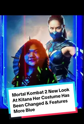 Mortal Kombat 2 New Look At Kitana & Shao Khan & Kitana’s Costume Has Been Changed & Features More Blue & No Metal Plate On Her Neck #mortalkombat #mortalkombat2 #mk2movie #mkmovie #mortalkombatmovie #Kitana #mortalkombatkitana #ShaoKhan 