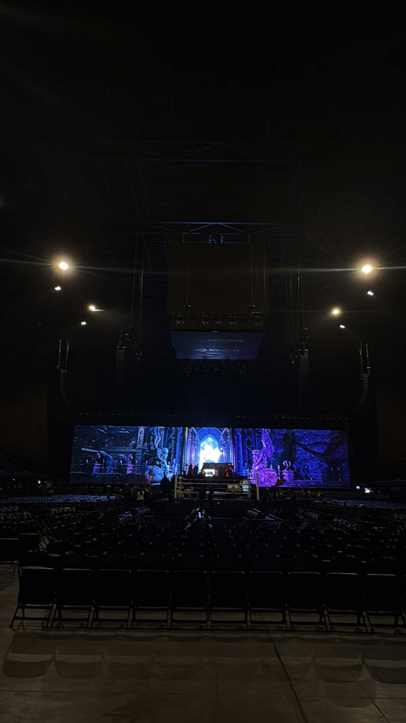Así se ve el escenario y el Coliseo MedPlus para #StreamFighters4 de Westcol ¿qué les parece? #westcol