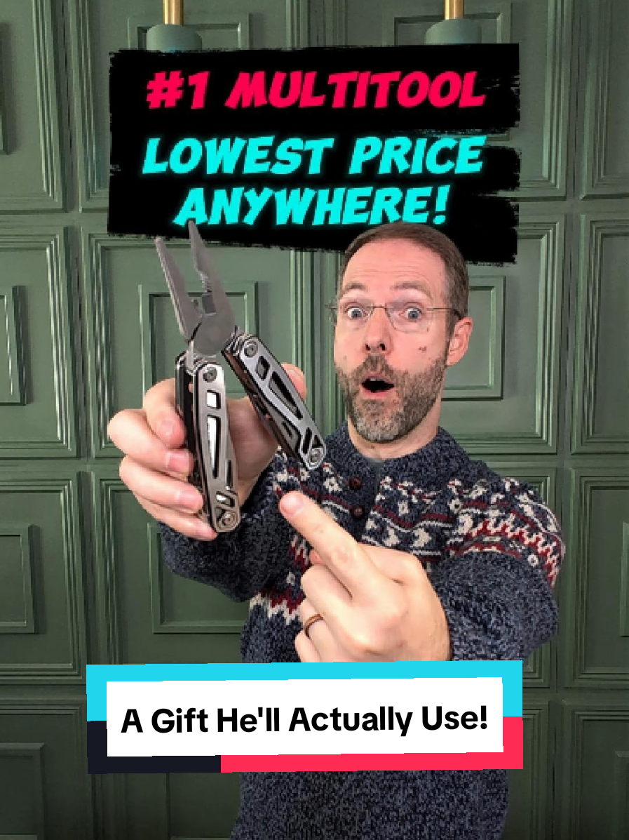 Cheapest price anywhere on the number 1 selling multi tool. #giftsforhim #giftsfordad #multitool #ttscategoryambassador 