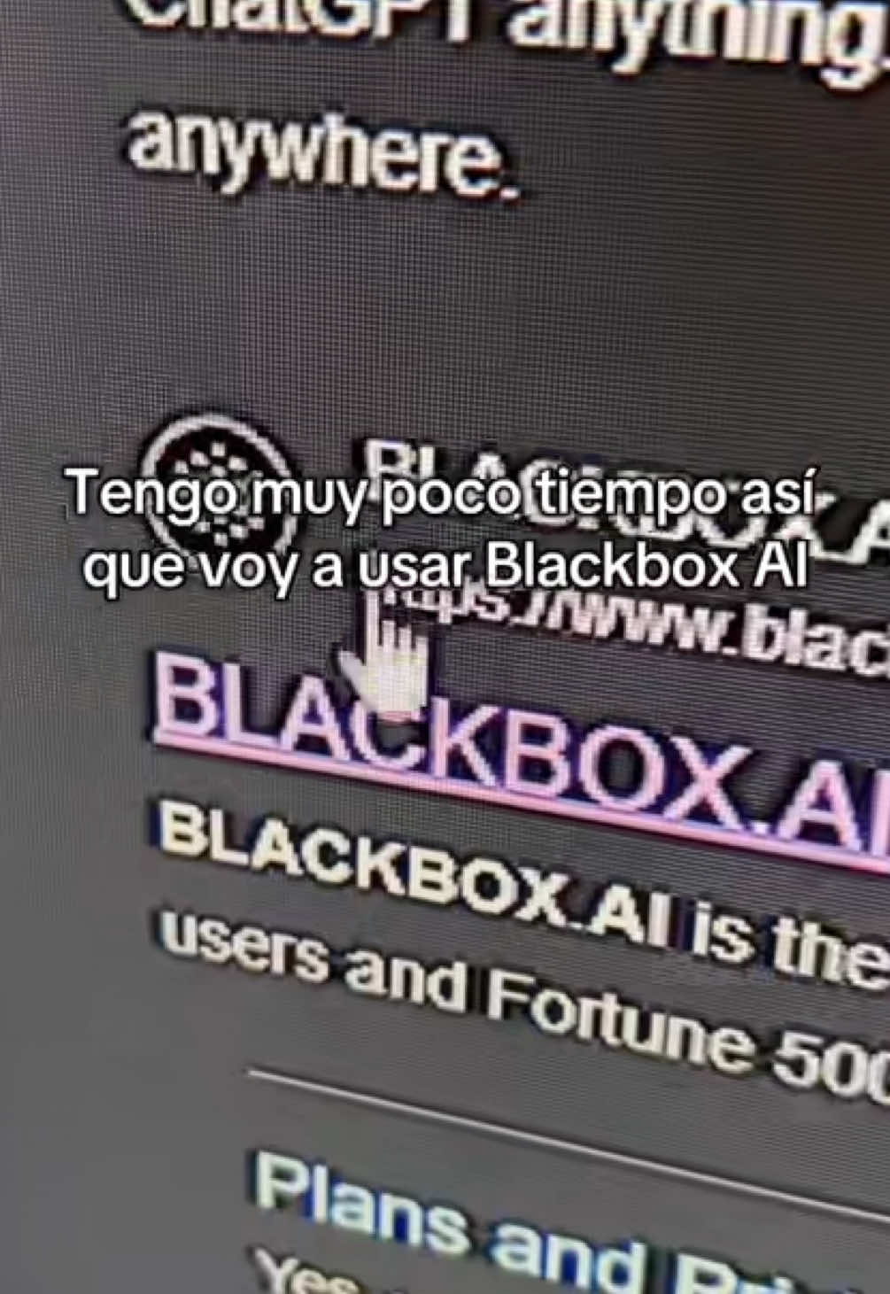 Un cliente que paga muy bien me pidió que haga un sitio web para mañana 😬 #blackbox #blackboxai #ai #ia #inteligenciaartificial 
