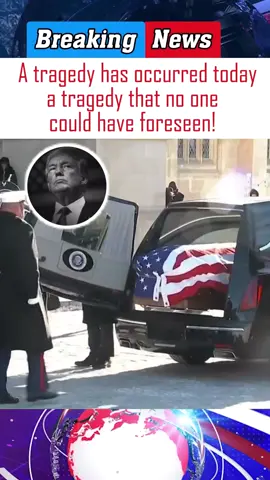 A tragedy has occurred today, a tragedy that no one could have foreseen!  #trump #news #breakingnews #usa🇺🇸 