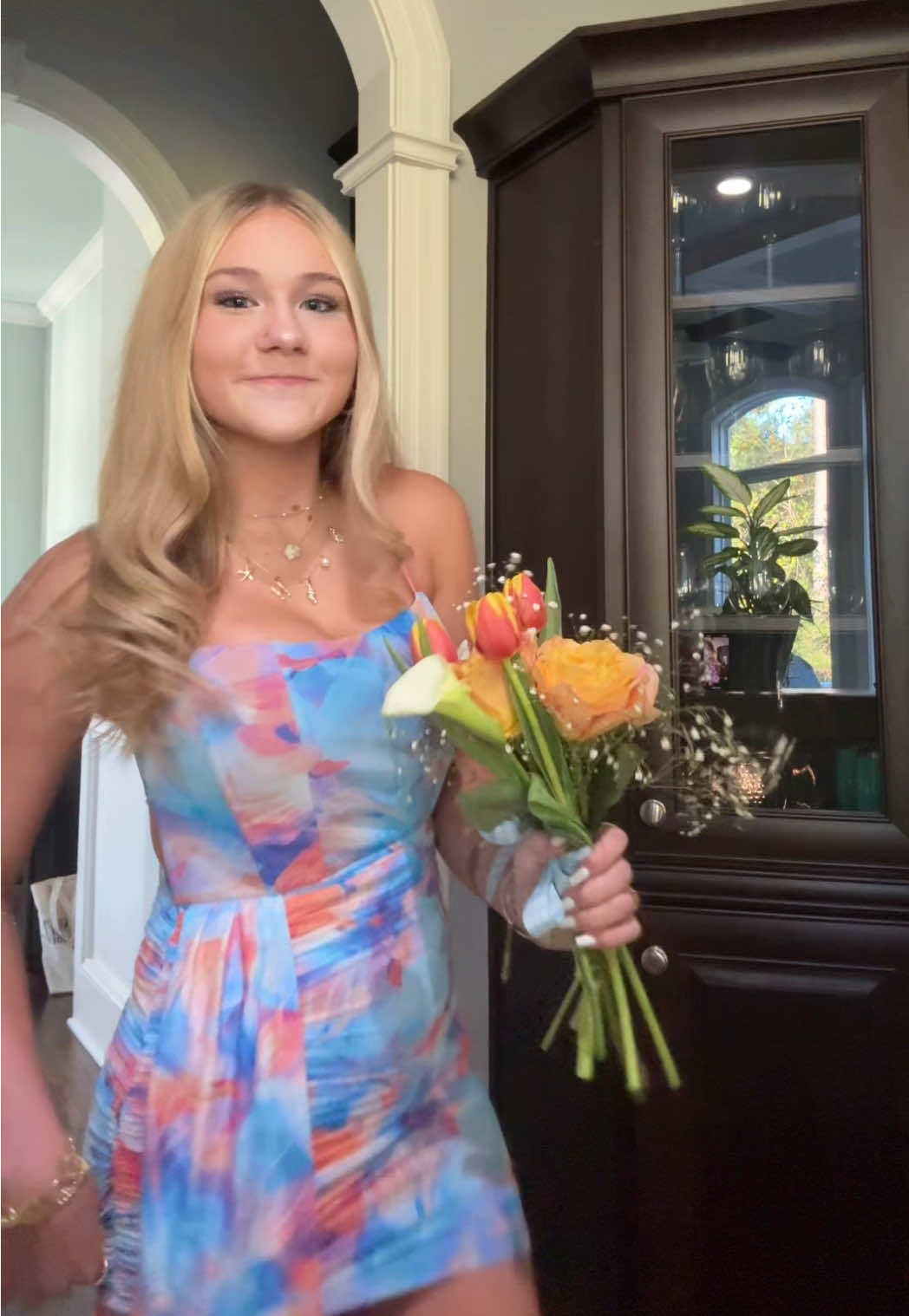 Fake hoco #fyp #hoco #viral #blonde 