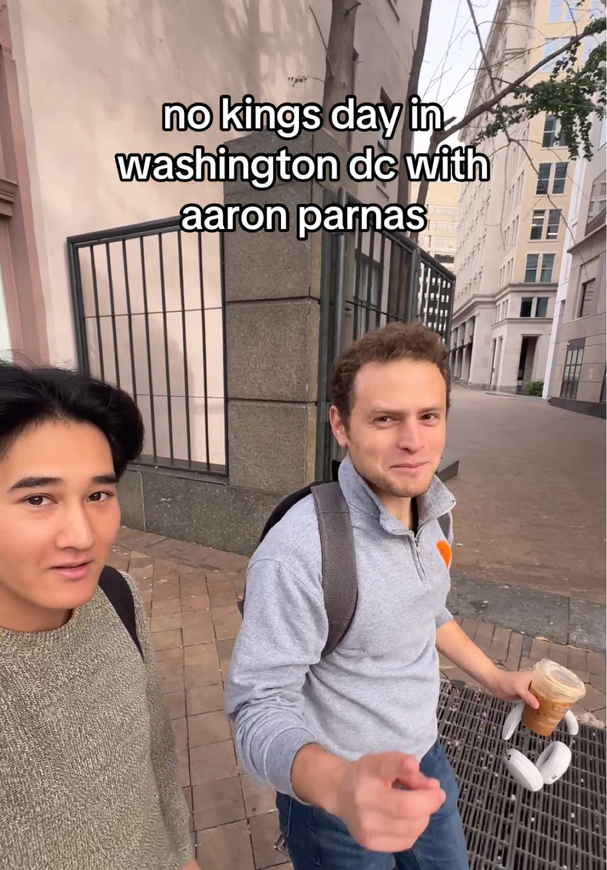 Not @Aaron Parnas having a clinically small bladder 🤨🤨