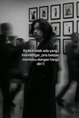 Ia pernah mencoba menjelaskan dirinya. Namun dunia lebih suka menilai dari Luka... #sadstory #justpretend #badomens #fyp 