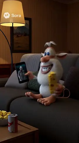 Ох уж эта бабка… #ai #ии #буба #сора #sora 