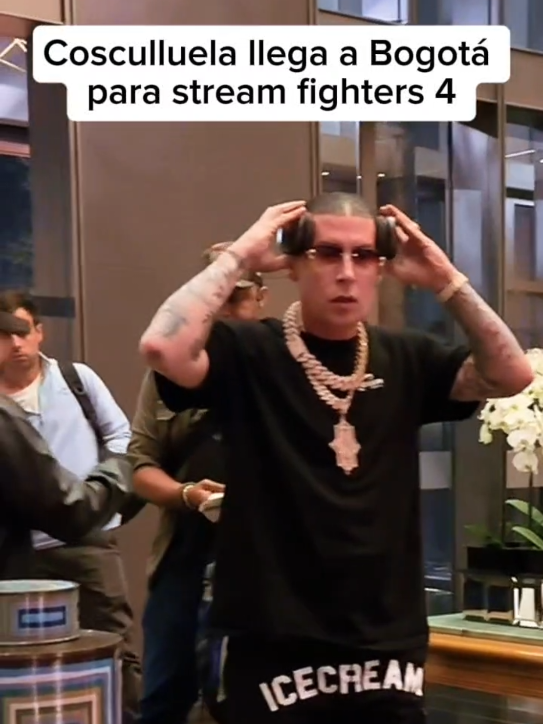 Cosculluela llega a Bogotá  para stream fighters 4  #cosculluela #streamfighters #streamfighters4 #westcol #puertorico 