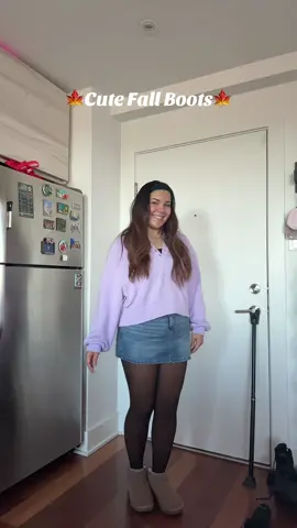 Super comfy and cute staple for fall #fallfashion #fallboots #boots #tiktokshop 