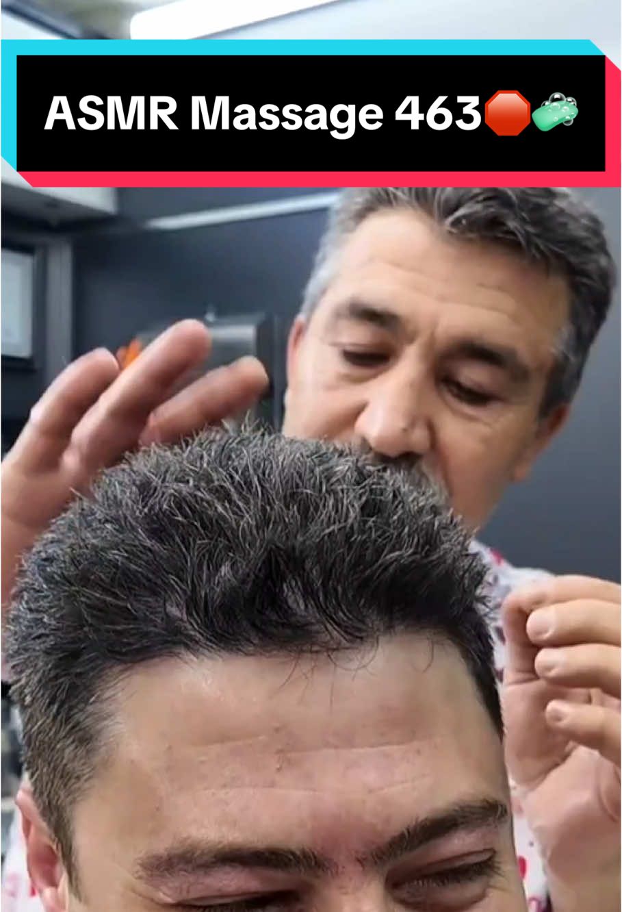 Shoulder Massage, Haircut , Skin Care Pimple Popping & Ear Cleaning Sounds 😌 || 🗽 Cre: ASMR_Munur_Onkan 👉 #asmr #massage #headwashing #skincare #relaxing #relax #trending #fypシ