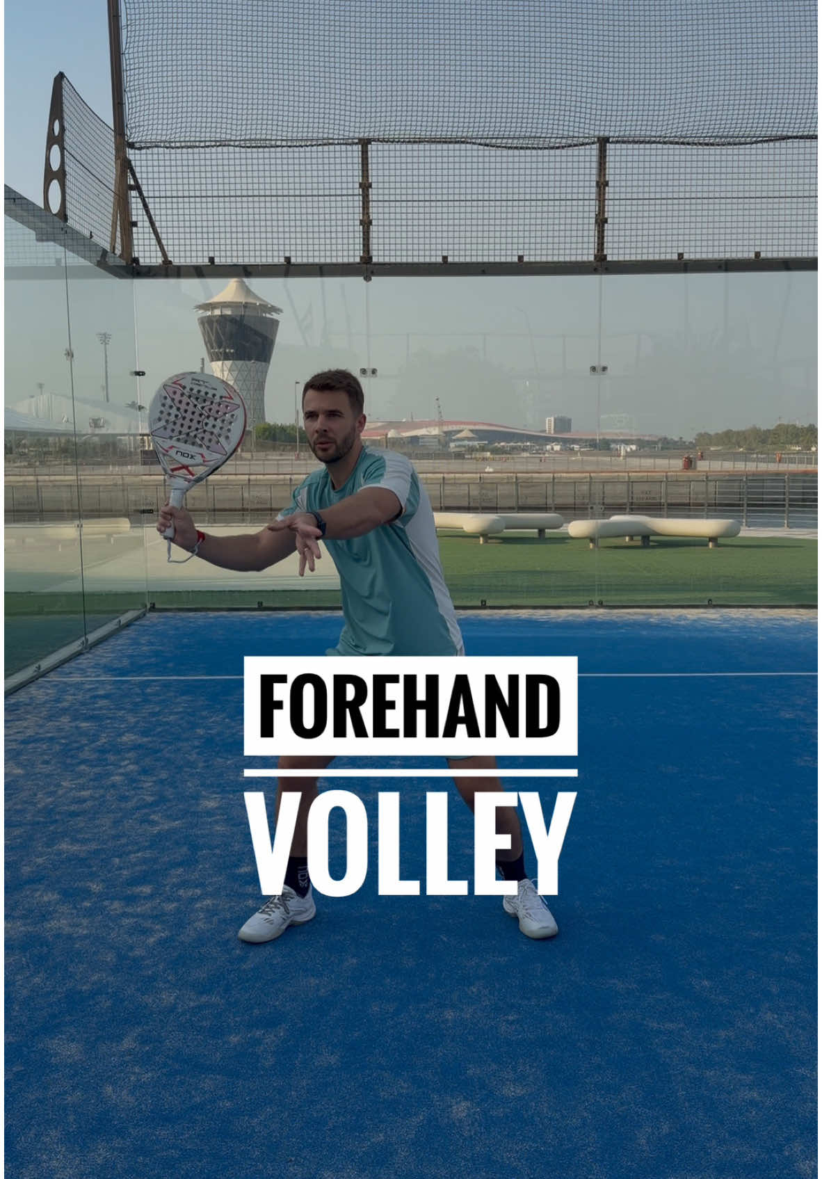 3 TIPS TO IMPROVE FOREHAND VOLLEY❗️ • 1. Keep your dominant elbow close to the body.  Specially for BEGINNERS because there’s a tendency to fully extend the arm to hit the ball. 2. Racket in neutral position. Pointing up/down or to the sides will reduce your control over the shot. 3. Follow through. It’s not only about the hit, it’s about what you do after hitting the ball. Make sure there’s motion after the contact. • #padel #padeltime #padeladdict #padelmania 