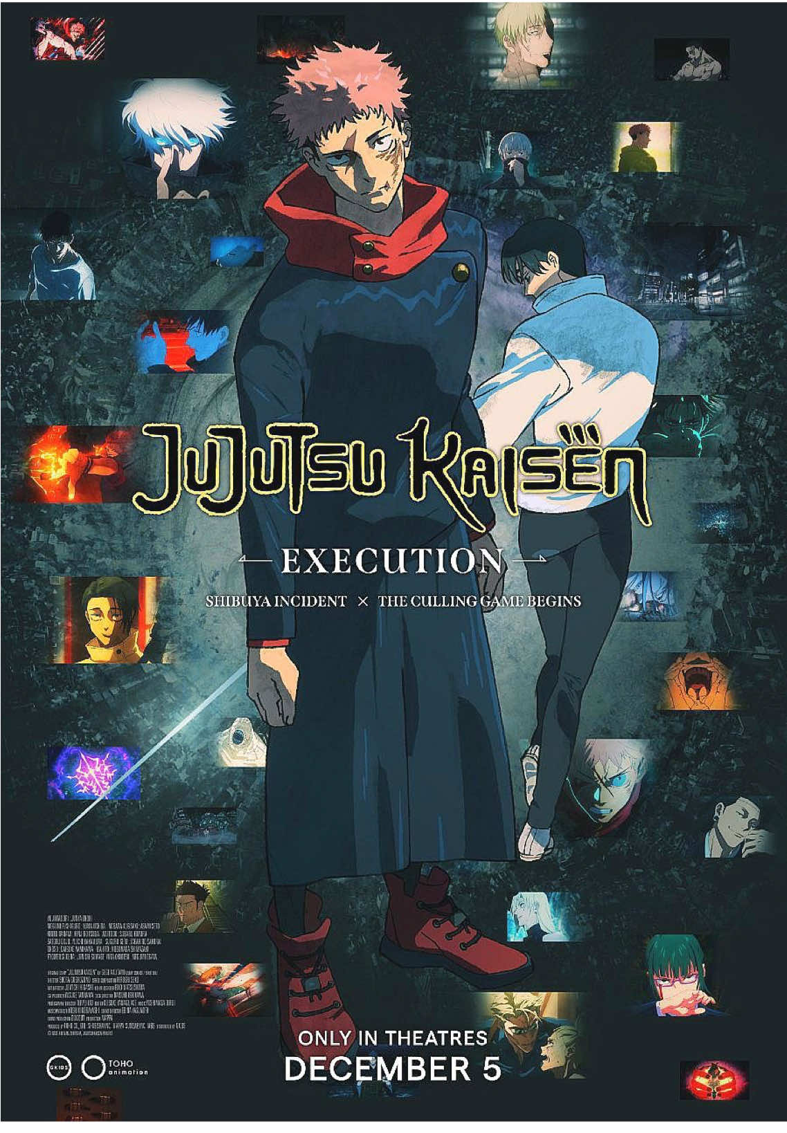 JUJUTSU KAISEN : EXECUTION Shibuya Incident x The Culling Game Begins Trailer Movie #jujutsukaisen #gojo #jjk #cullinggame #jjkmovie 