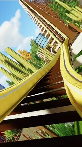 🔥 Bullet Canyon: Uma montanha-russa híbrida insana da RMC que criei no Planet Coaster 2! 💥 #planetcoaster2 #montanharussa #rollercoaster #pov #rmc 