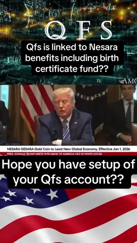 The Quantum Financial System is live in the U.S. Are YOU registered yet? #QFS #NewFinancialSystem #USAFinance #FinancialFreedom #FutureOfMoney 