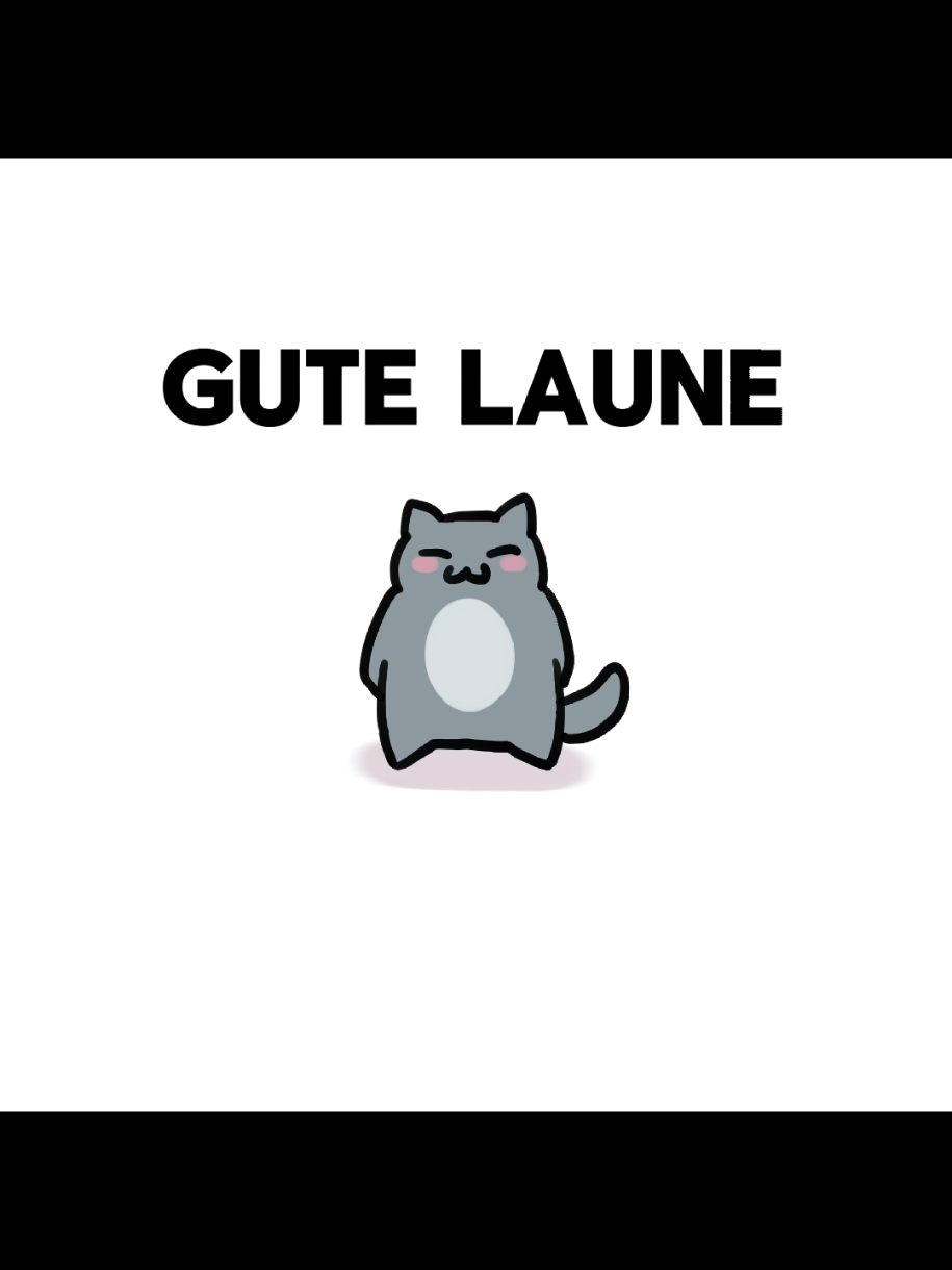 gute laune einfach überall🕺💃 #fyp #gutelaune #cat #katze #animation 