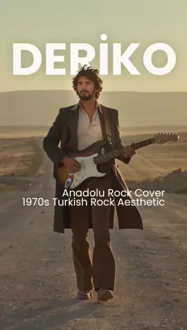 Deriko – Anadolu Rock Cover 🎸 1970s Turkish Rock Aesthetic | Powerful & Emotional Rendition#deriko #keşfet #anadolurock #türkü #anatolianrock 