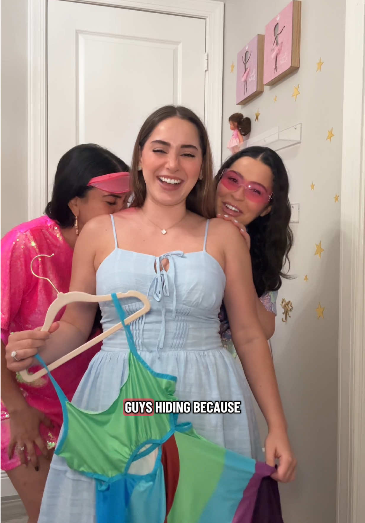 This was so chaotic I couldn’t even get an intro in 😭😂 #sisters #grwm @NAGAM @GUINWA 