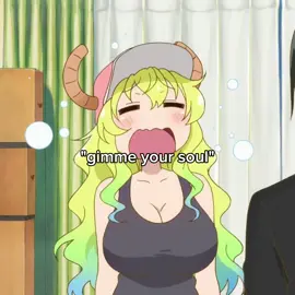 YES WE (me and you) CRAKIN LUCOA #dragonmaid #tuff 