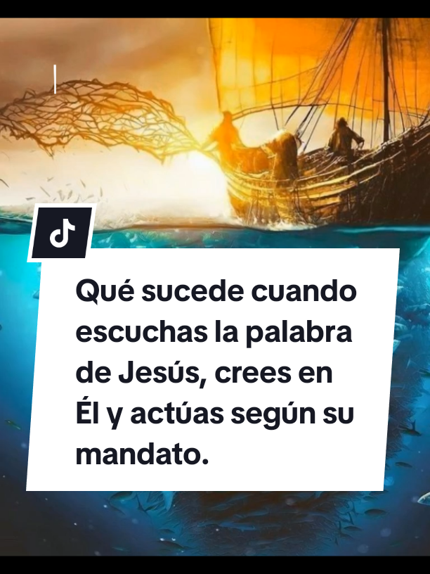 Lucas 5:5 enseña que el resultado de los esfuerzos de una persona no depende de su propia labor incesante, sino de su fe obediente. Al escuchar la palabra de Jesús, creer en Él y actuar según su mandato, incluso cuando las circunstancias son desfavorables, se pueden obtener bendiciones que superan lo que la capacidad humana puede lograr.  🐟El acto de Pedro de echar la red 