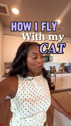 Flying with my cat Ami (aka Amethyst) ✈️ This was her second time flying, we went to Portland, Oregon, and honestly, she did better than I expected! Before the flight, I did all the prep work: enrichment time so she could burn off energy, a few toys, and her favorite robot laser because… cardio. Then I gave her a natural calming chew from Rocco & Roxie (it’s got GABA + melatonin) and sprayed the carrier with Feliway so she could travel all relaxed lol. And then life said “plot twist.” My flight got bumped earlier than planned, so I’m rushing through TSA like a cat mom on a mission, I gave her GABApentin only 30 minutes before we had to run out the door lol.  But honestly, once we were up in the air, Ami was calm, curious, and unbothered. She’s slowly becoming a travel kitty, and I love that for her! Next stop: road trip to California… wish us luck 😭 #arizonaplaces . . . . . #catmom #cats_of_instagram #catlover #cattips     