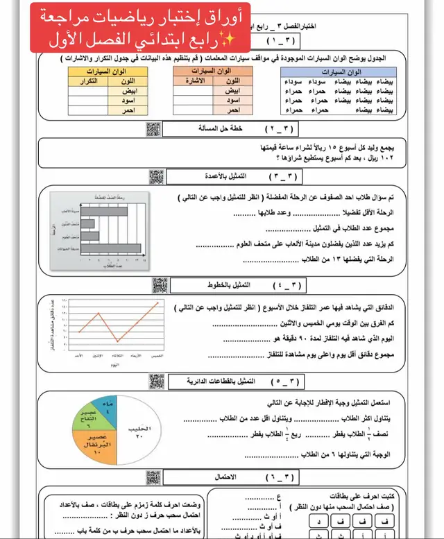 #سهيله🐝✨ #اكسبلورexplore #رابع_ابتدائي #رياضيات #الشعب_الصيني_ماله_حل😂😂 