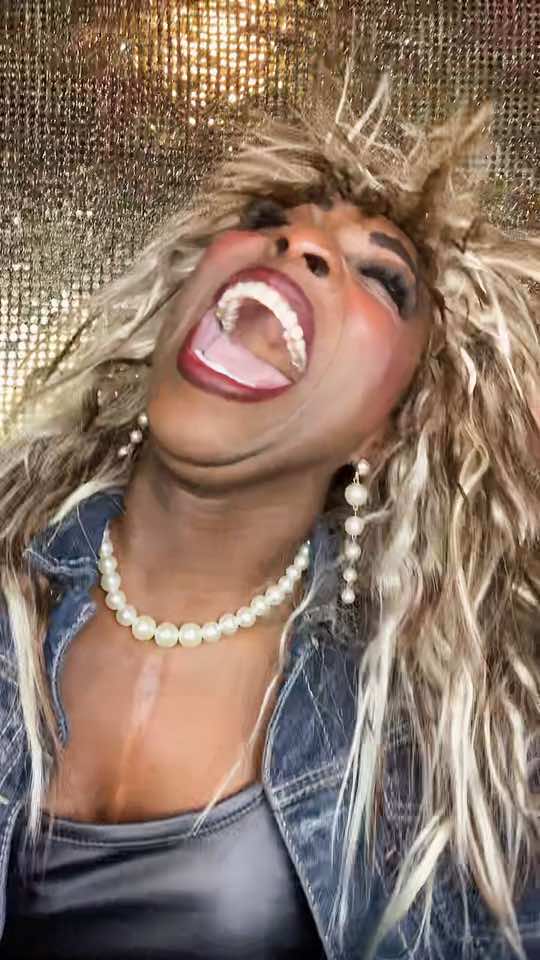 Angela Basset Who..?!!   #CosplayMukbang #Cosplay #TinaTurner #ChocolateGirlEats #CertifiedChocoholic #Mukbang #Asmr