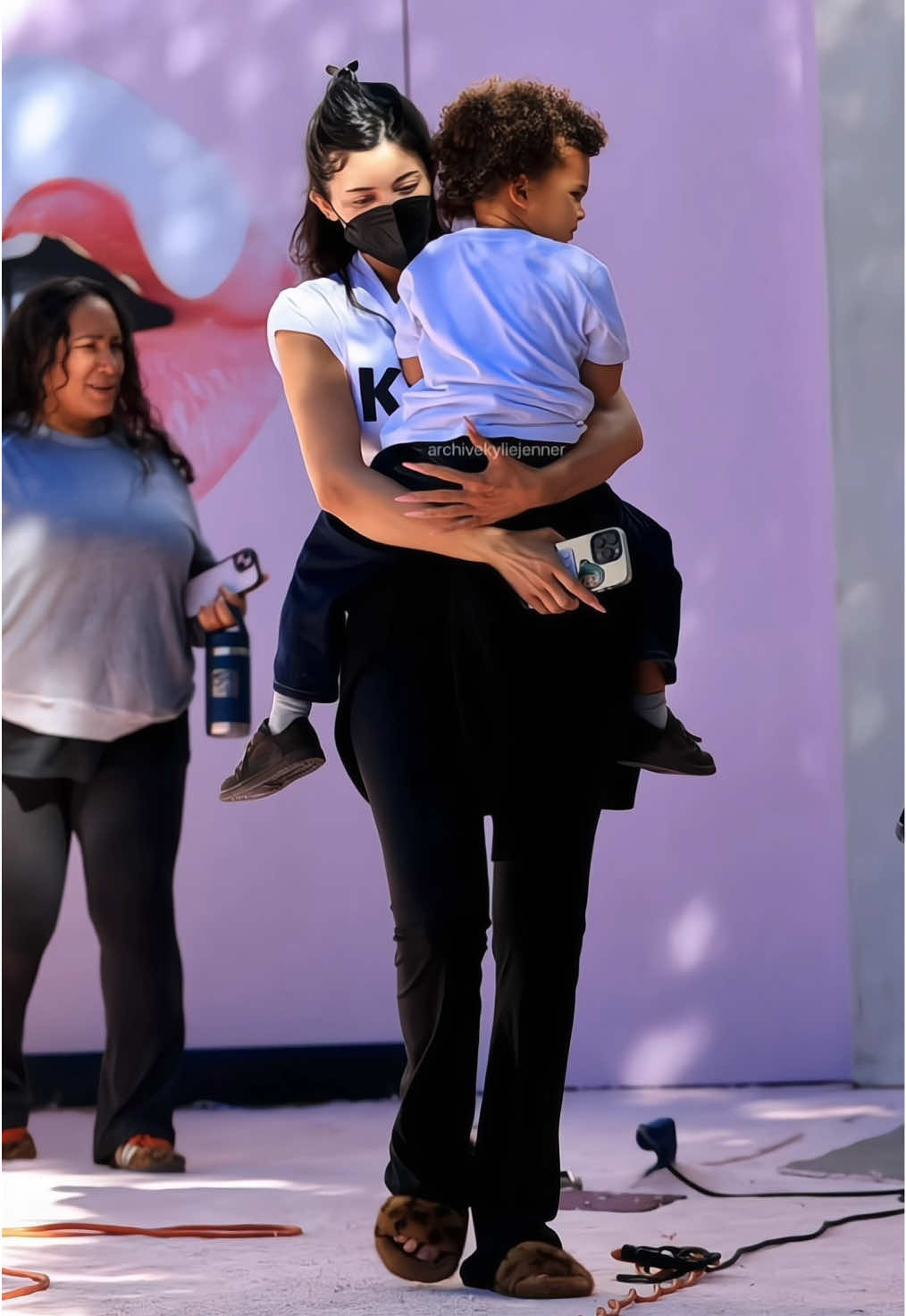 mom and son 🩷 #kyliejenner #airewebster #fyp #viral 