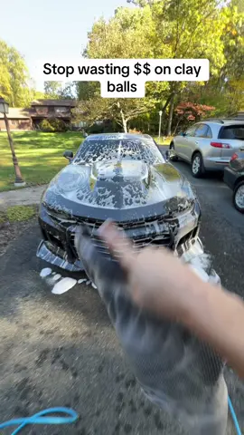 These are so much better than standard clay bars! #camaro #camaross #carbonfiber #camarozl1 #carsoftiktok 