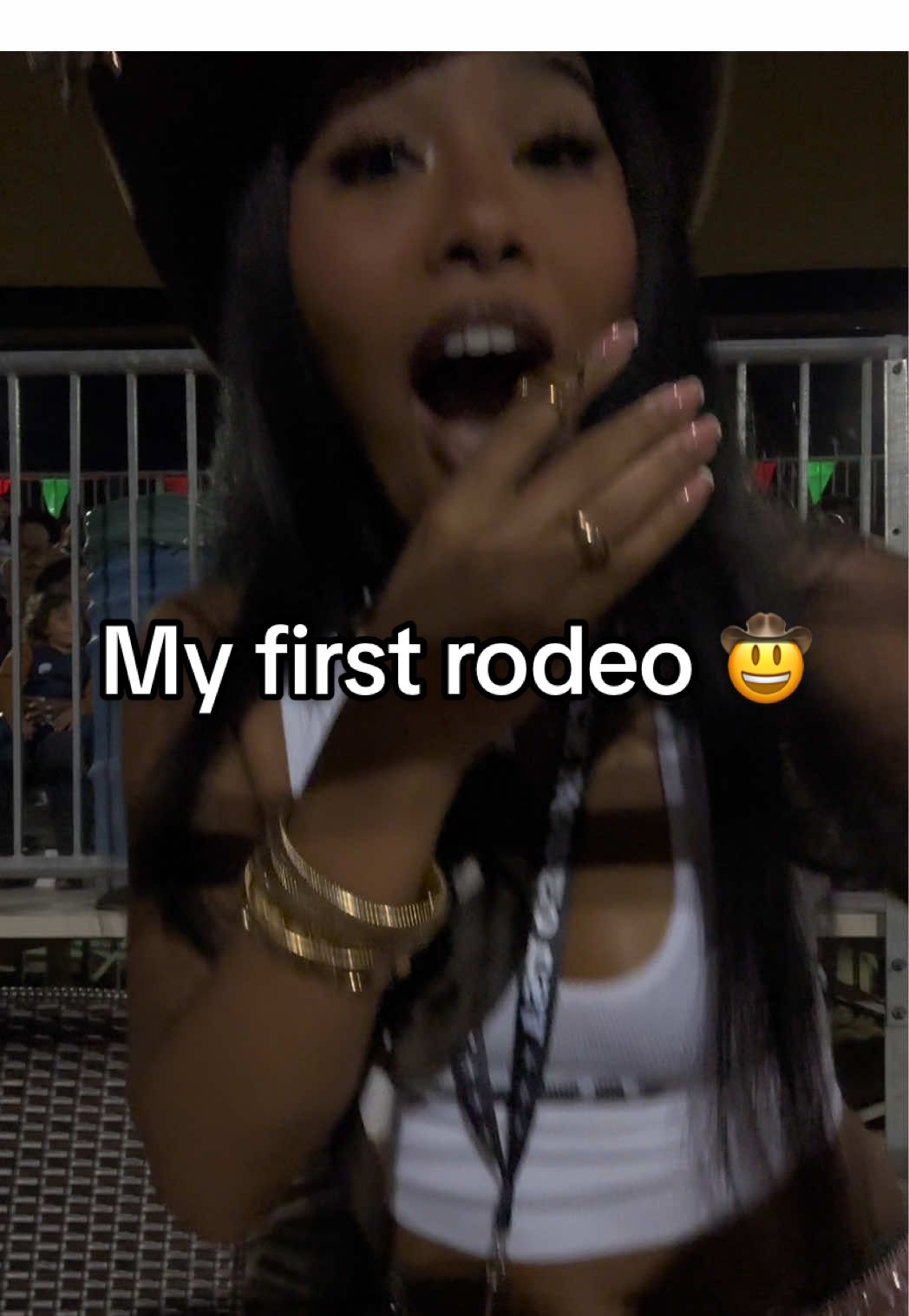 If you couldn’t tell this definitely WAS my first rodeo 🤣@Black Rodeo USA this was my first time seeing all the events they had and my jaw was on the floor so cool! *no animals or humans were harmed* #lasvegascontentcreator #vegascontentcreator #fyp #rodeo #blackrodeo 