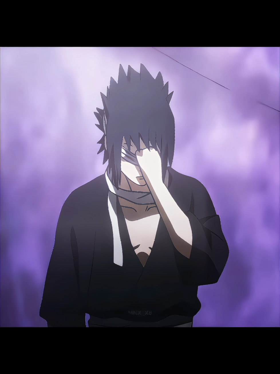 ساسكي دائما يبرد خاطري بساكورا 😹👆🏻 #sasuke #sasukeuchiha #sasukeedit #narutoshippuden #ساسكي 