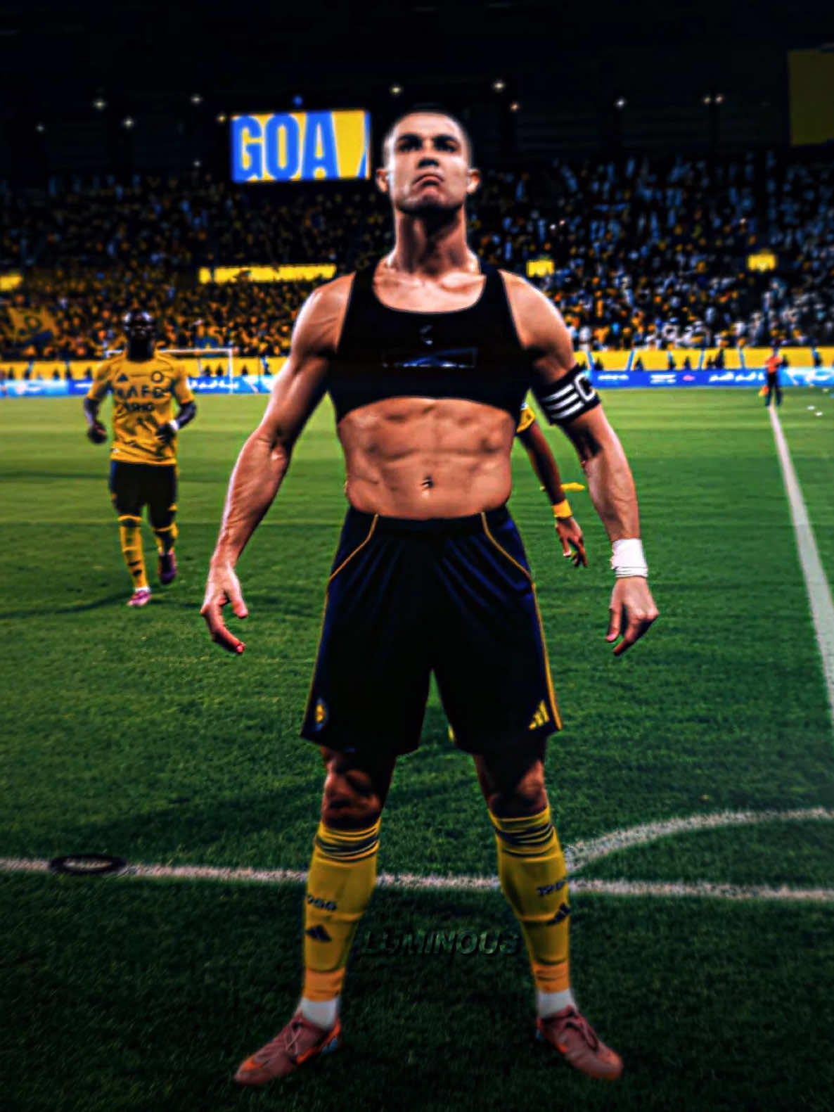 Ronaldo perfect goal today 🐐🇵🇹 || #cristianoronaldo #ronaldo #football #edit #alnassr 