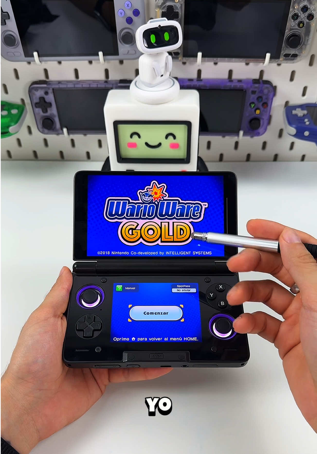 Convertí la Nueva Ayn Thor en un Nintendo 3DS DEFINITIVA con este stylus #consolaportatil #gaming #aynthor #android #odin2 