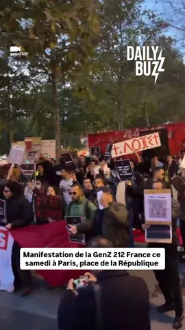 مظاهرة ديال جيل زد 212 فرنسا هاد السبت 18 اكتوبر فباريس، فـساحة الجمهورية.  #genz  #genz212 