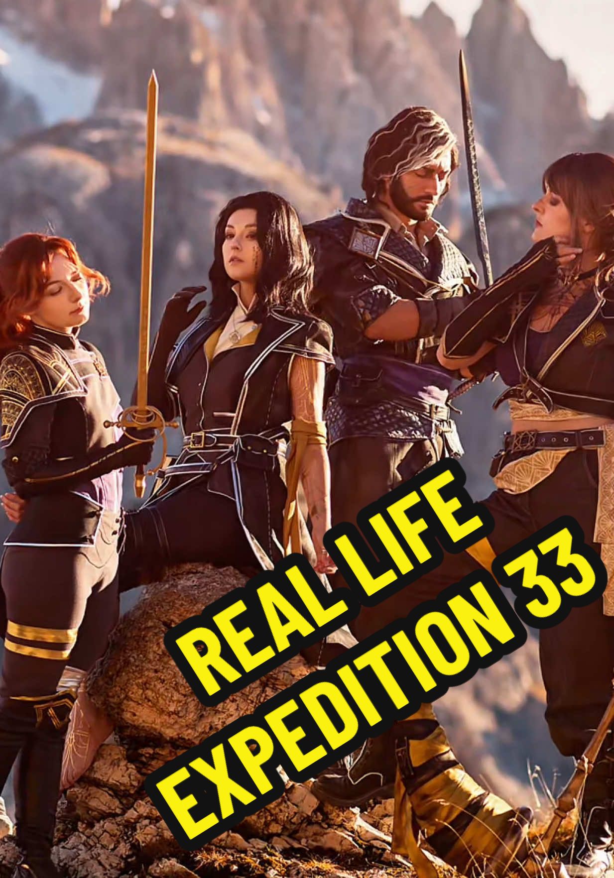 Real Life Clair Obscur : Expedition 33 🤍❤️ “Act 1 ends beneath a sky that never forgets, beneath a torn canvas of time. We carry our stories forward toward Monoco Station. We continue.”   ▪️MAELLE : @kyu-hime  ▪️VERSO : @leonchiro  ▪️SCIEL : @Lunneth  ▪️LUNE : @Tsuna.Leni  This legendary experience is dedicated to all of YOU and all the Clair Obscur: Expedition 33 fans. A tribute “painted” with all our hearts and passion for this Masterpiece.” 📷 : @A.Z.Production ✨ #Expedition33 #ClairObscurExpedition33 #VersoCosplay #MaelleCosplay #ScielCosplay    