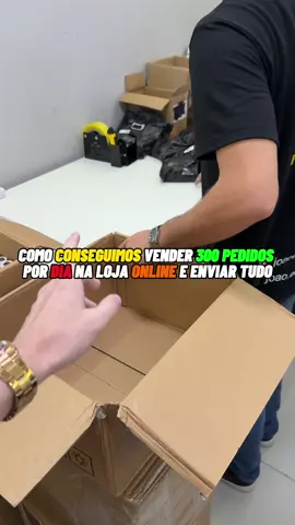 COMO CONSEGUIMOS VENDER 300 PEDIDOS POR DIA NA LOJA  ONLINE E ENVIAR TUDO #empreendedorismo #vendasonline #ecommerce #lojaonline 
