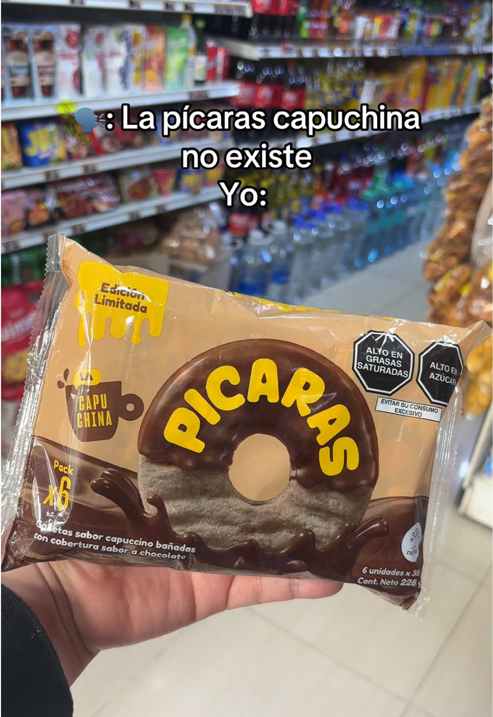 ☕️🩰✨La nueva #GalletaPicarasCapuchina de @Galletas Pícaras ✨ . . . #nuevasgalletasperu #galletasperuanas @Winter's Perú  #bodegasdelperu #supermercado 