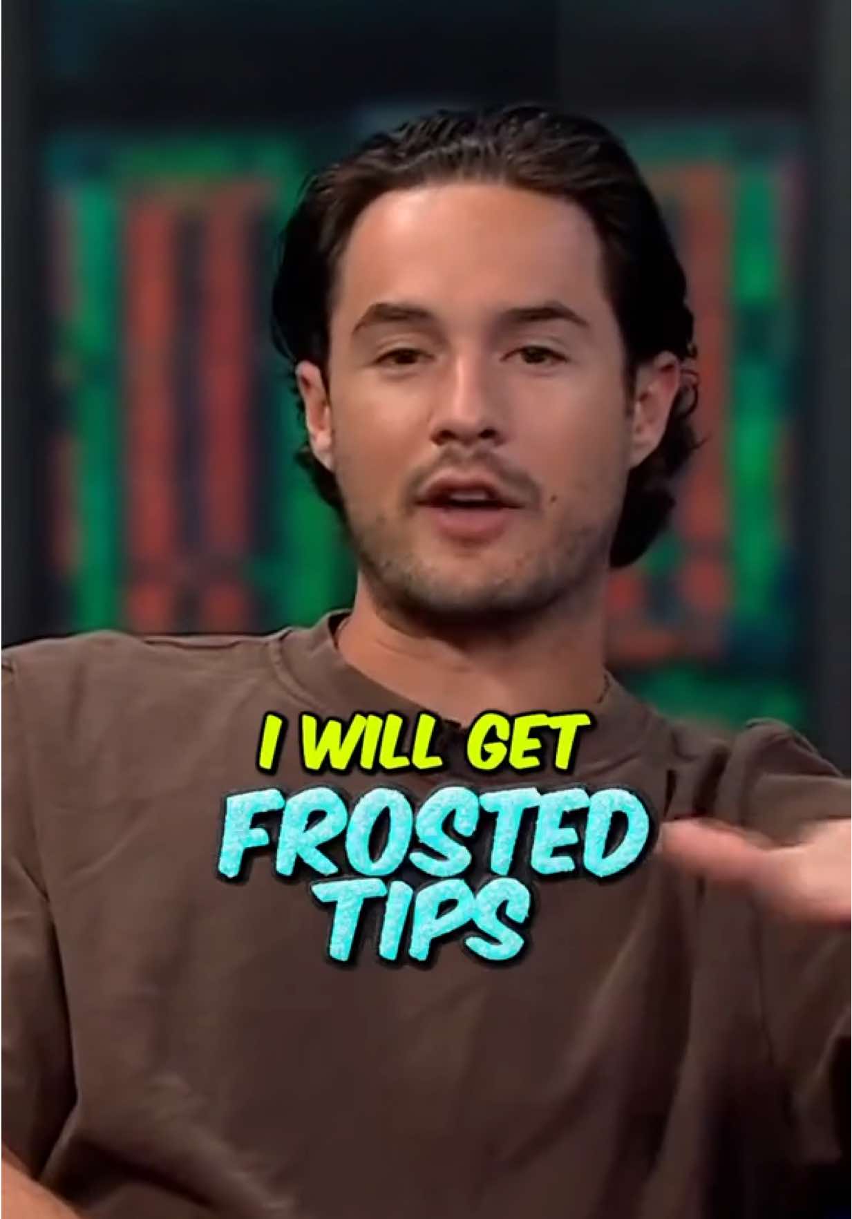 Frosted tips if the chargers win? 👀❄️ #chargers #colts #nfl #football #fyp 