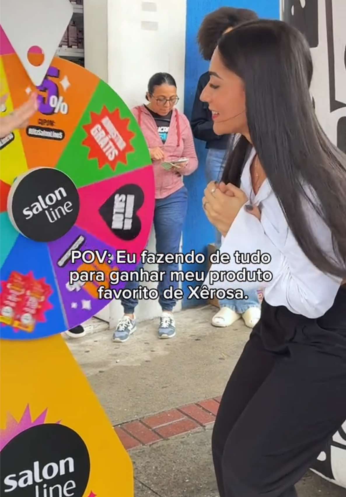 Às vezes a sorte precisa de um empurrãozinho nosso também! #SalonLine #BlitzSalonLine #BlitzXêrosa 