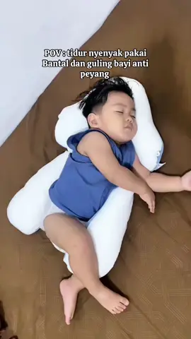Tidur semakin nyenyak pakai bantal bayi anti peyang dari saku mini yang bisa dipakai mulai dari newborn hingga toddler #bantal #bantalbayi #bantalantipeyang #sakumini 