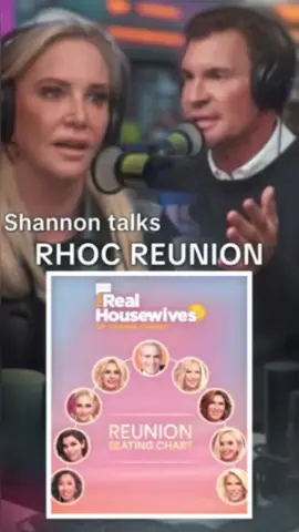 Shannon Beador and Jeff Lewis talk RHOC reunion 🍊 🎥 Jeff Lewis Live  #rhoc #fyp #rhoc #realitytv #fypage 