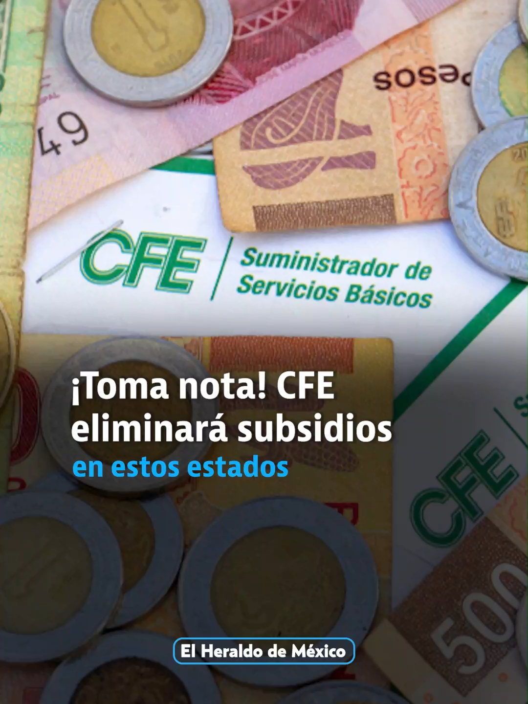 Si tienes familia o amigos en estos estados comparte el video para que tomen en cuenta el aumento de tarifa.💸👇🏻 #CFE #tarifa #subsidio