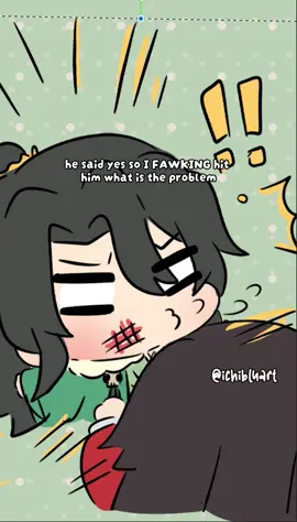 💟MXTX ANIMATICS💟 Goodbye Qi Rong…😭✋ More punching... haha.. AUGHH these babies 💕💕 Shop closing soon!! link in bio! #tianguancifu #tianguancifu天官赐福 #qirong#huacheng #mxtx