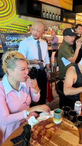 40ox steak tomahawk eating contest @NIKU X @Tim Chantarangsu 