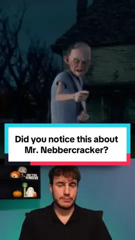 Did you notice this about Mr. Nebbercracker in Monster House? #monsterhouse #horrormovies #horrormovie #horror #TikTokHalloweenContest 