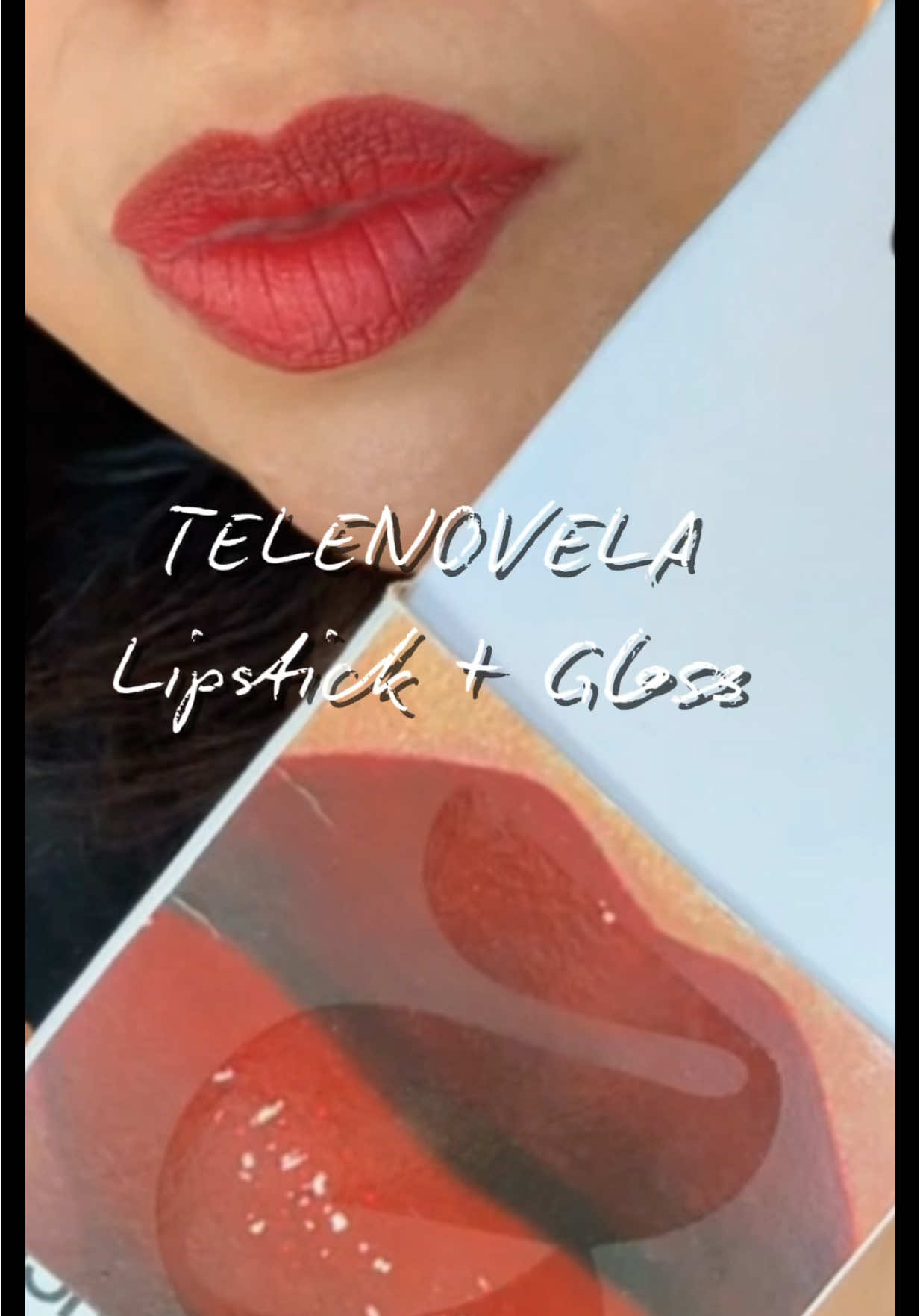 Hydrating Matte Lipstick +Gloss with Cass! BOLD RED 💋🔥 #sarelly  #lipstick #beauty #musthaves #cleanbeauty 