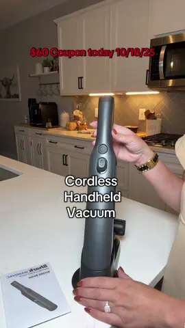Cordless Convenience: Freedom of movement without the hassle of a cord. Lightweight Design: Easy to handle and maneuver for convenient cleaning. Powerful Suction: Equipped to handle everyday messes efficiently. Quick Cleaning: Designed for speedy and efficient cleaning. Shark Performance: High standard set by Shark's trusted cleaning technology. Versatile Use: Ideal for small areas and quick clean-ups.  Lightweight design for convenient cleaning Cordless convenience for unrestricted movement Efficiently handles everyday messes  #homegadgets #creatorsearchinsights #handheldvacuum #cordlessvacuum #tiktokshopblackfriday 