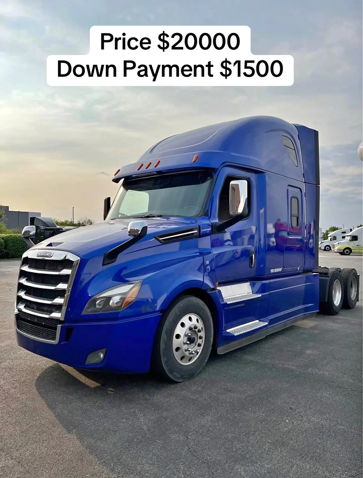 2019 Freightliner Cascadia Clean and well-maintained truck ready to hit the road! • DD15 Engine – 505HP • 563k Miles • No Check Engine Lights, No Leaks • DPF System Fully Functional • Webasto Heater Working Perfectly • Good Virgin Steer Tires • DOT Ready – Clean Title in Hand #FreightlinerCascadia #SemiTruck #TruckingLife #TruckForSale #OwnerOperator
