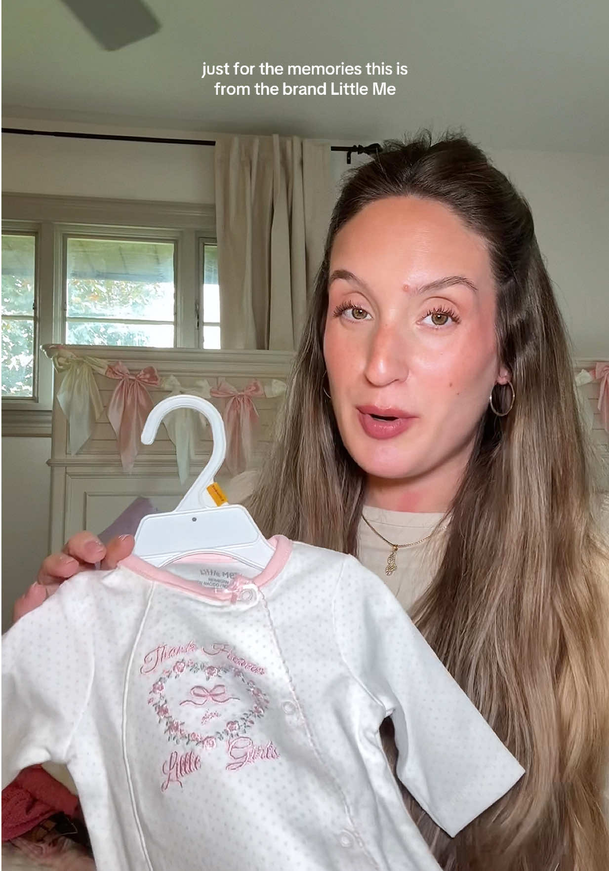 Baby’s first outfit and first holiday outfits are like my Super Bowl. Very important!!    #girlmom #secondtimemom #hospitalbag #cominghomeoutfit #thirdtrimester     Little me newborn girl coming home hospital outfit Amazon 
