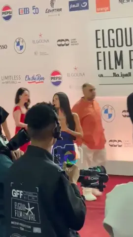هدى المفتي تدعم أحمد مالك في العرض الخاص لفيلم 