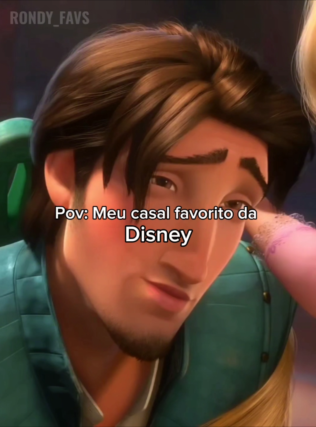Part 1|| Meu casal favorito da Disney. #pov #rapunzel #disney #casal #animação #fyp 