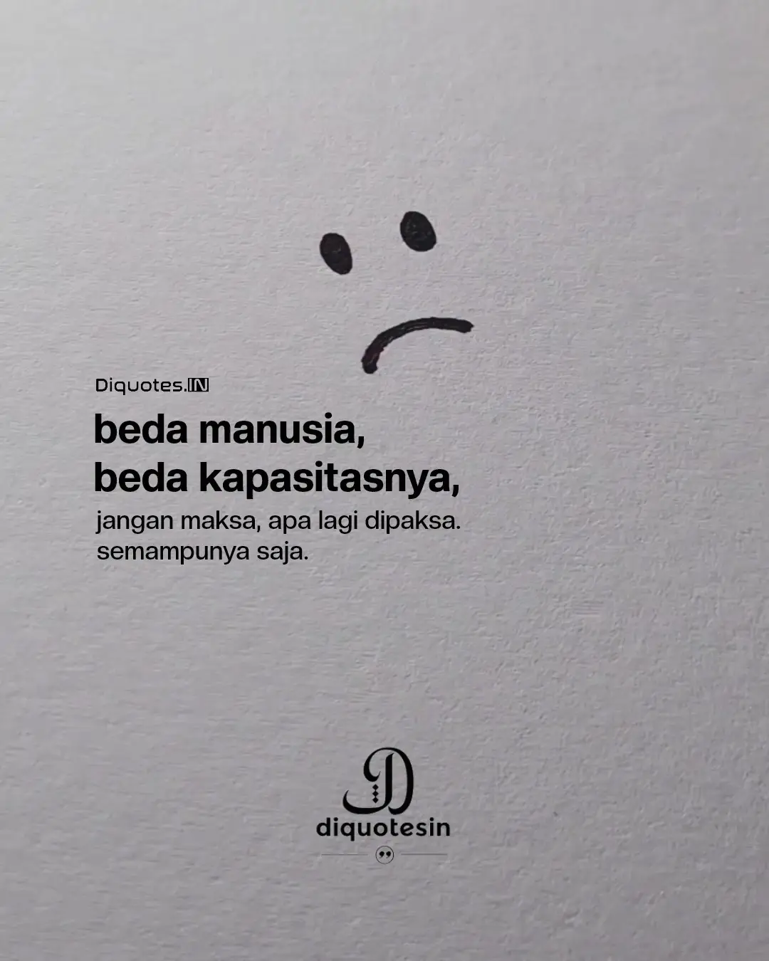 semampunya saja ya? 