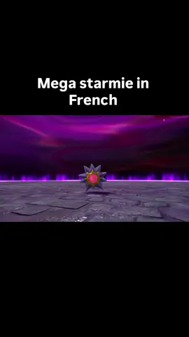 Mega starmie in french #pokemon  #pokemontiktok  #legendsaz  #pokemongame 